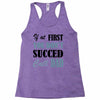 if at first you don't succed call dad Racerback Tank