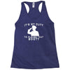it's my duty to please that booty funny Racerback Tank
