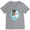frozen banana V-Neck Tee