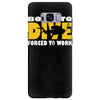 born to dive forced to work Samsung Galaxy S8 Plus