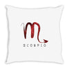 galaxy scorpio logo Throw Pillow