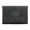 ascii night Accessory Pouches