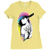 rainbow girl Ladies Fitted T-Shirt