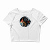 daft yin yang Crop Top