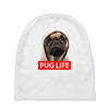 pug life Baby Beanies