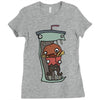 delicious aqua teens Ladies Fitted T-Shirt