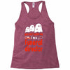 can't scare me halloween funeral direct Racerback Tank