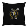 all hustle Throw Pillow