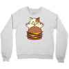 i has cheezburger! Crewneck Sweatshirt