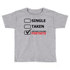 too busy playing fortnite (black) Toddler T-shirt