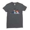 aliens Ladies Fitted T-Shirt