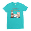 drinking buddies Ladies Fitted T-Shirt