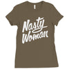 nasty woman Ladies Fitted T-Shirt