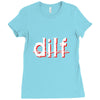 dilf Ladies Fitted T-Shirt