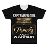 september girl is a perfect combination of princess and warrior All Over Men's T-shirt