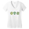 cactus Women's V-Neck T-Shirt