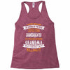 Super Cool Granddaughter Of A Freaking Awesome Grandma Racerback Tank