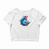m 343 horses power Crop Top