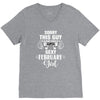 sorry this guy is already taken by a super sexy  february girl V-Neck Tee