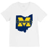 ohio for michigan V-Neck Tee