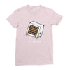 space heater Ladies Fitted T-Shirt
