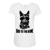 bad to the bone Maternity Scoop Neck T-shirt