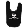 christmas gift elkaholic Baby Bibs