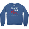 trump 2016 election make america great again Crewneck Sweatshirt