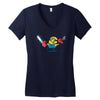 bee do! bee do! bee do! Women's V-Neck T-Shirt