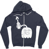 regular show molotov Zipper Hoodie