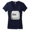 esc Women's V-Neck T-Shirt