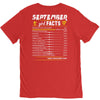September Girl Facts Virgo V-Neck Tee