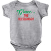 grace the blesssingg!! Baby Bodysuit