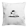 snoopy 1 Throw Pillow
