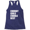 chubby girls cuddle best Racerback Tank