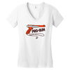 pro gun Women's V-Neck T-Shirt