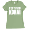certified kohai Ladies Fitted T-Shirt