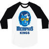 memphis kings 3/4 Sleeve Shirt