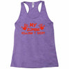 my zombie killing t shirt Racerback Tank