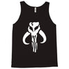 mandalorian symbol star wars tee boba fett bantha skull jedi sith Tank Top