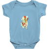playing koi Baby Onesie