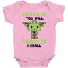 Learn it You Will Teach it i Shall Baby Bodysuit