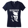 tony blair homage Women's V-Neck T-Shirt