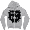 vintage Zipper Hoodie