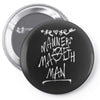 manners maketh man Pin-back button