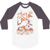 the floor is lava 3/4 Sleeve Shirt