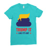trump it like its hot Ladies Fitted T-Shirt
