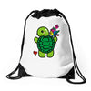 love turtle Drawstring Bags