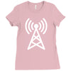 antenna broadcast Ladies Fitted T-Shirt
