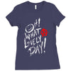 oh what a lovely day Ladies Fitted T-Shirt